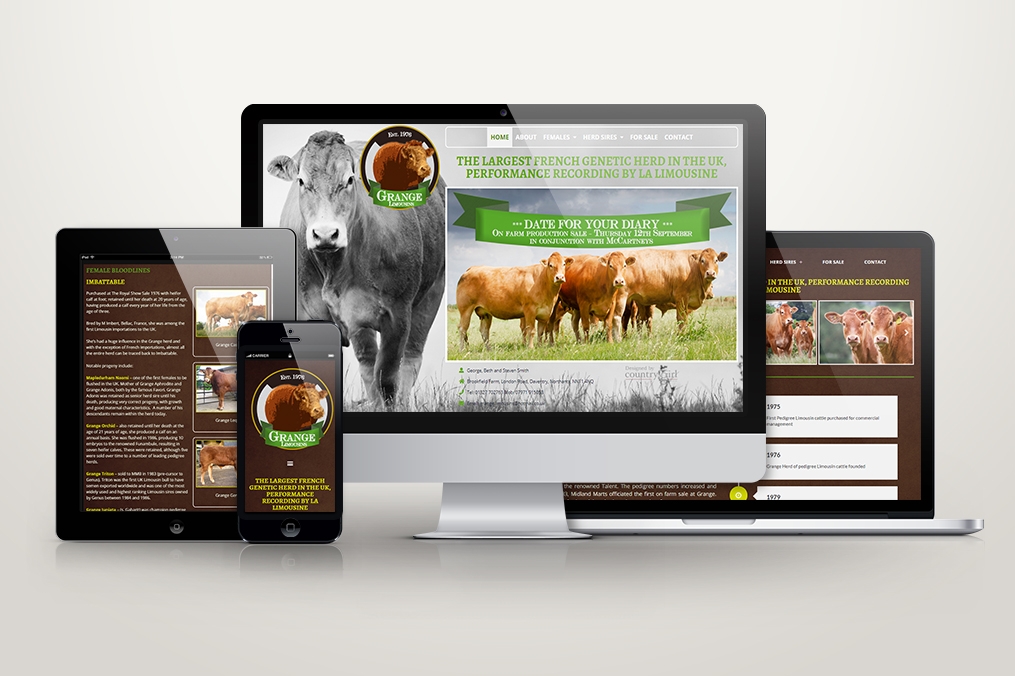 Read more about the article Site revamp for Grange Limousins